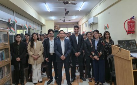 आईसीएसआई आगरा चैप्टर की डिबेट में गूंजे तर्क, युवाओं ने दिखाई बौद्धिक ताकत