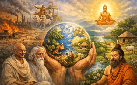 पर्यावरणः जलती धरती, सोती अंतरात्मा और आधुनिक कुरुक्षेत्र में फंसी मानव सभ्यता की निर्णायक परीक्षा