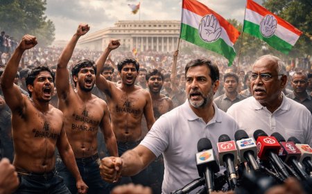 एआई समिट में अर्द्धनग्न विरोध का पूरा समर्थन: कैडर के साथ खड़ी कांग्रेस, लेकिन किस कीमत पर?