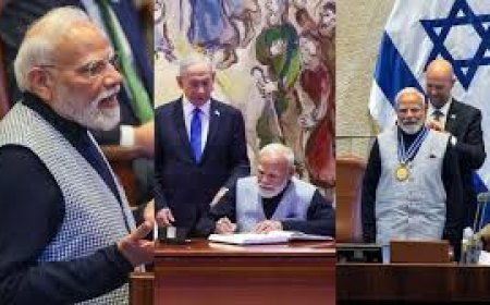 इजरायली संसद में पीएम मोदी ने कहा, जल्‍द दुनिया की टॉप 3 इकोनॉमी में होगा भारत,  इजरायल के साथ ट्रेड डील पर दिया हिंट