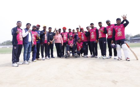 एडमिन इलेवन का तूफान, आईटी सुपरस्टार्स ढेर: 10 विकेट से शानदार जीत, सी न्यूज के केआरएस टी-20 ने रचा विभागीय सामंजस्य का नया अध्याय