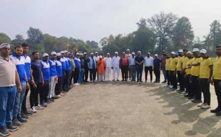 युवा जोश, क्रिकेट का रोमांच और सामाजिक संकल्प का संगम: महाराजा अग्रसेन क्रिकेट टूर्नामेंट का आगाज़