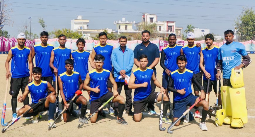 अखिल भारतीय ओपन हॉकी गोल्ड कप में आगरा की सुखजीवन स्पोर्ट्स अकादमी का दबदबा, दिल्ली पर 5-0 की धमाकेदार जीत, क्वार्टर फाइनल में प्रवेश