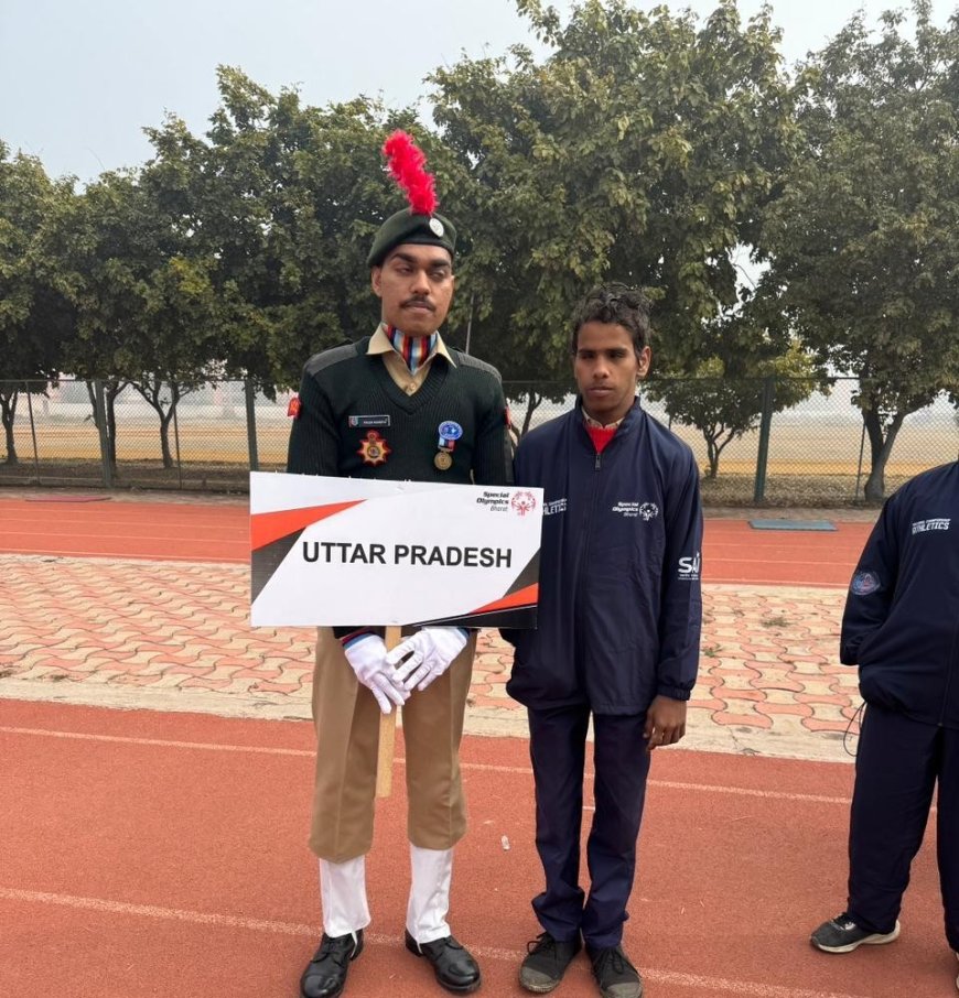 राष्ट्रीय स्पेशल ओलंपिक में टीयर्स के धीरेश ने जीते दो मेडल