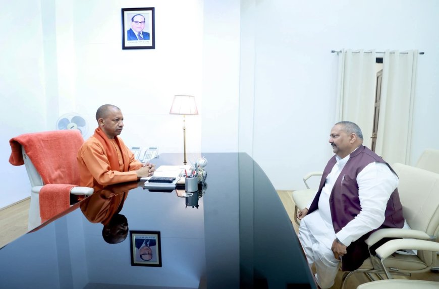 एमजी रोड की यातायात बाधा का मुद्दा सीएम योगी तक पहुंचा, एमएलसी विजय शिवहरे ने रखी बात