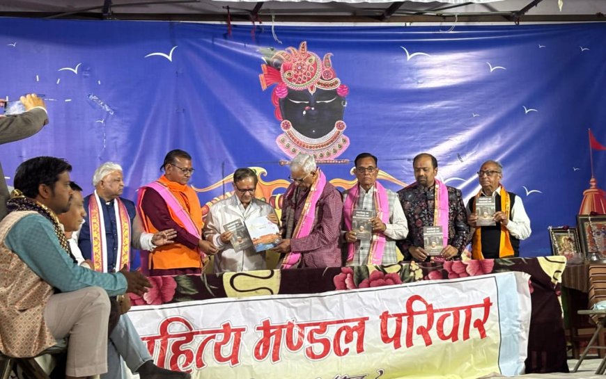 नाथद्वारा पाटोत्सव में कई साहित्यकार ‘ब्रज भाषा विभूषण’ से सम्मानित, पुस्तकों का विमोचन भी हुआ