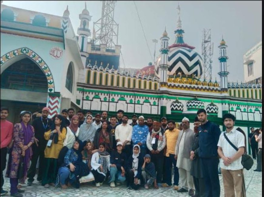 कश्मीरी युवाओं का भ्रमण: आईवीआरआई से दरगाह आला हज़रत तक गूंजा नारा- वाह इंडिया! वाह बरेली!!