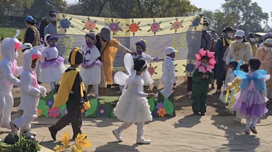 दयालबाग में नर्सरी एंड प्ले सेंटर, स्कूल ऑफ लैंग्वेजेस व स्कूल ऑफ आर्ट एंड कल्चर के संयुक्त वार्षिकोत्सव में संस्कार, संस्कृति और शिक्षा का संगम