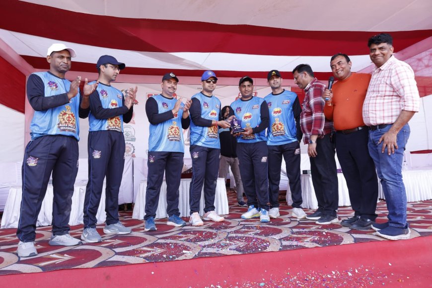 केआरएस टी-20 का रोमांच चरम पर: पुलिस वॉरियर्स और सीएमओ इलेवन की दमदार जीत