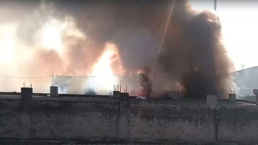 राजस्थान के भिवाड़ी में मौत का तांडवः केमिकल फैक्ट्री में भीषण आग, आठ मजदूर जिंदा जले