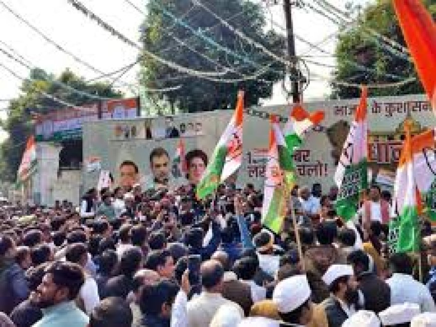 मनरेगा के मुद्दे पर यूपी विधानसभा का घेरेगी कांग्रेस,  कई नेता हाउस अरेस्ट,  पुलिस अलर्ट