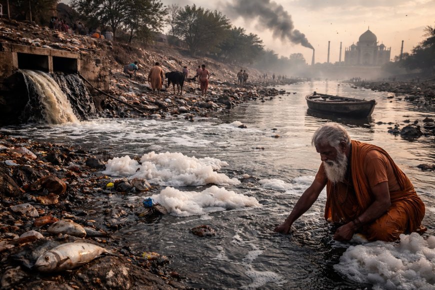 आस्था, संस्कृति और जीवनरेखा के पतन की त्रासदी: ब्रज मंडल में यमुना की कराह, जहरीला होता जल, टूटता पर्यावरण और दशकों से चले आ रहे खोखले वादों की भयावह सच्चाई