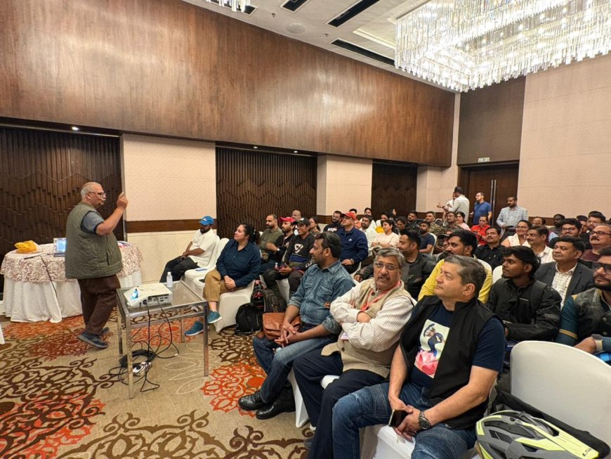 आगरा–झांसी–आगरा टीएसडी एडवेंचर रैली का औपचारिक आगाज़, स्क्रुटनी सत्र में गूंजा रोमांच का बिगुल, 52 कारें, 25 बाइकें और 700–800 किमी की चुनौतीपूर्ण यात्रा; देश भर से 77 प्रतिभागी, तीन दिन में तीन चरणों की परीक्षा