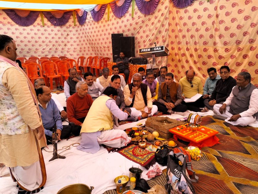 सेवा के नए अध्याय की शुरुआत, ‘बजाजा सेवा सदन’ का भव्य पुनर्निर्माण आरंभ