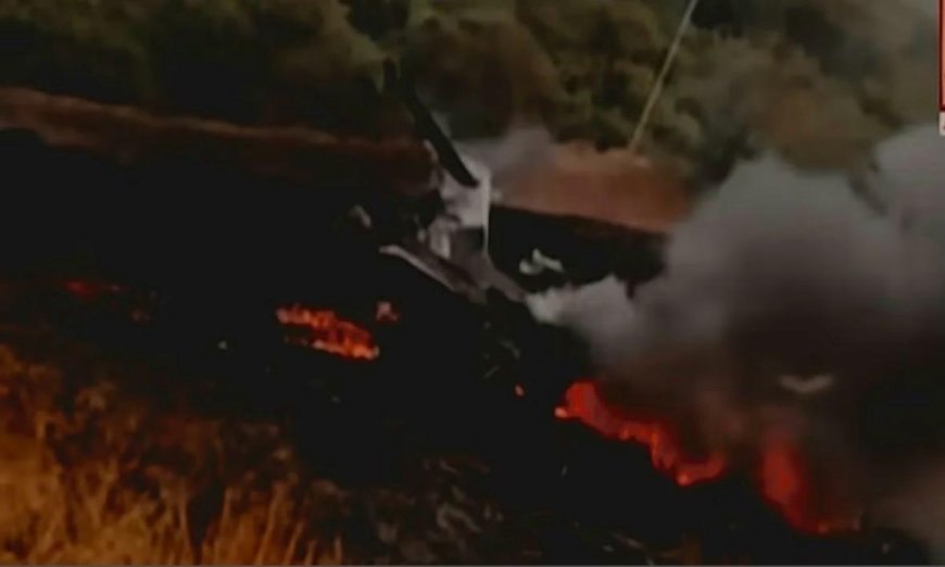 रांची से दिल्ली जा रही एयर एम्बुलेंस सिमरिया में हुई क्रैश, 7 लोग थे सवार