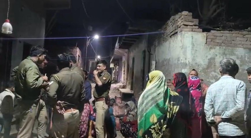 आगरा में शराब के नशे में सात भाइयों के परिवार में खूनी संघर्ष, भाई ने भाई को उतारा मौत के घाट
