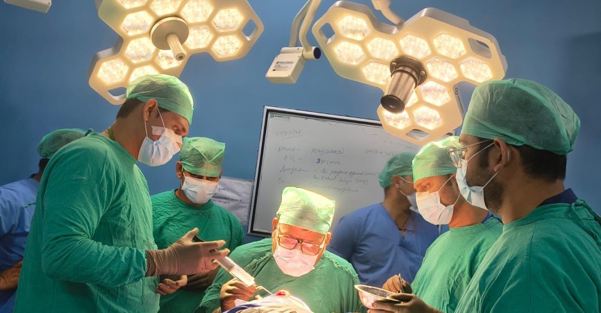 एसएन में कमाल, 9 वर्षीय बच्चे के जटिल ब्रेन ट्यूमर की सफल स्कल बेस सर्जरी