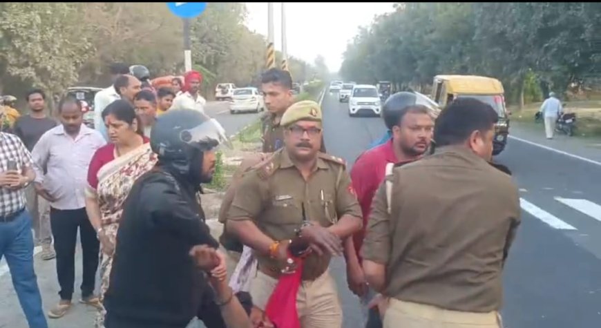 मानवीय पहल: एक्सीडेंट में घायल होकर सड़क पर छटपटाते छात्र के लिए देवदूत बनीं राज्य महिला आयोग अध्यक्ष डॊ. बबीता चौहान, अस्पताल पहुंचाया