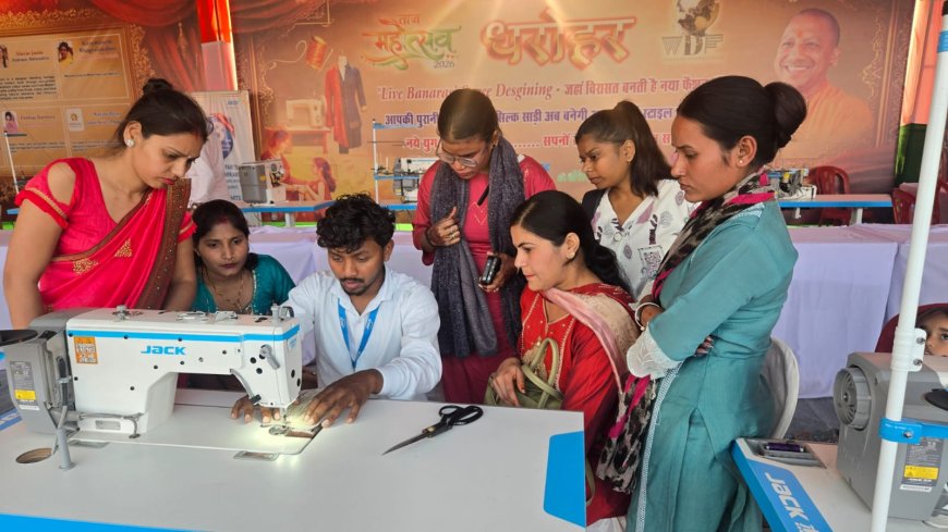 ओडीओपी और वर्ल्ड डिज़ाइनिंग फोरम का वह मॉडल जो यूपी के कारीगरों को स्थानीय गलियों से वैश्विक बाज़ारों तक ले जा रहा है
