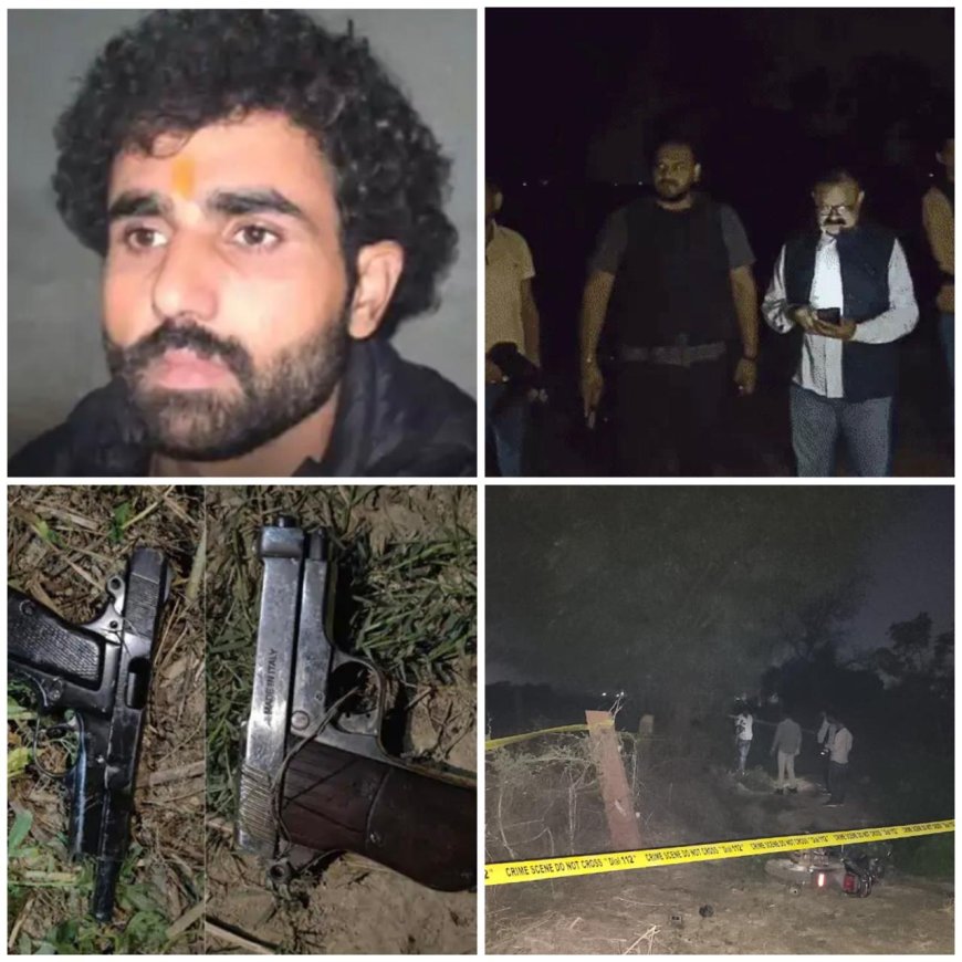 आगरा में एसटीएफ को मिली बड़ी सफलता, 50 हजार का इनामी शूटर पवन बंसल उर्फ कल्लू मुठभेड़ में ढेर