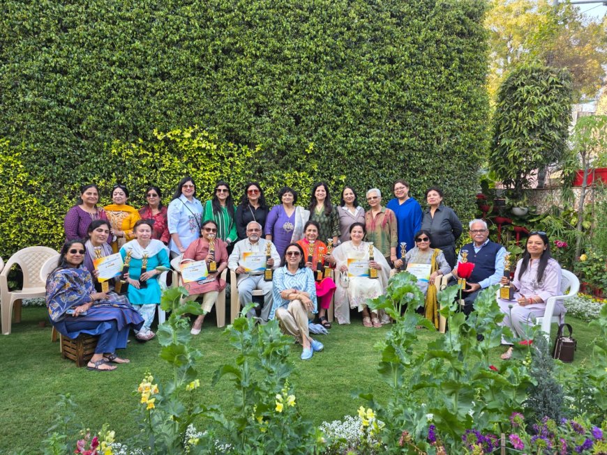 हरियाली की जीत: मंडलीय पुष्प प्रदर्शनी में आगरा के हॉर्टिकल्चर क्लब ने जीते 19 पुरस्कार