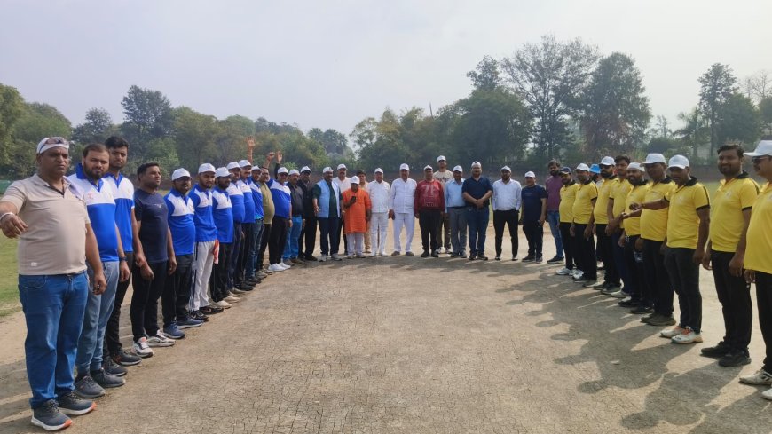 युवा जोश, क्रिकेट का रोमांच और सामाजिक संकल्प का संगम: महाराजा अग्रसेन क्रिकेट टूर्नामेंट का आगाज़