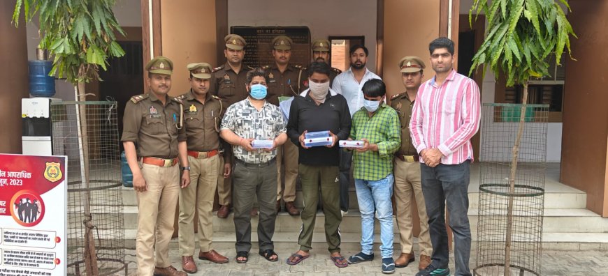 आगरा में करोड़ों की जीएसटी चोरी का बड़ा खुलासा, 7 करोड़ से ज्यादा की आईटीसी  चोरी, 4 आरोपी गिरफ्तार