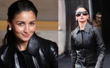 मिलान फैशन वीक में छाई आलिया भट्ट, ऑल ब्लैक आउटफिट में बिखेरा ग्लैमर का जलवा