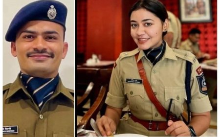 खाकी का पावर कपल: यूपी के दो आईपीएस 29 मार्च को लेंगे सात फेरे, संभल के एसपी कृष्ण कुमार विश्नोई और बरेली की एसपी अंशिका वर्मा बनने जा रहे जीवनसाथी, बाड़मेर में गूंजेगी शहनाई