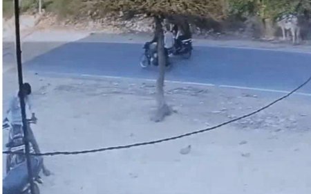 आगरा में फिल्मी अंदाज में लूट: मिर्च झोंककर चाचा-भतीजे से 8 लाख उड़ाए, 50 मीटर तक घसीटा