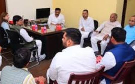 जदयू की अहम बैठक खत्म,  निशांत भी रहे मौजूद,  कल जदयू  ज्वाइन करेंगे,  नीतीश कुमार को लेकर बोले संजय झा,  कोई कन्फ्यूजन न फैलाएंं