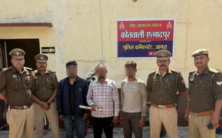 एत्मादपुर क्षेत्र के अमित हत्याकांड में पुलिस ने तीन और आरोपियों को दबोचा, सात आरोपी अब तक गिरफ्तार किये जा चुके