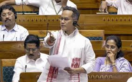 लोकसभा में स्पीकर को हटाने के विपक्ष के प्रस्ताव पर तीखी बहस,   गौरव गोगोई बोले- संसद की मर्यादा के लिए उठाया कदम  