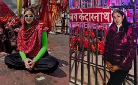सारा अली खान की केदारनाथ एंट्री पर रोक,  मंदिर प्रशासन बोला,   'एफिडेविट में लिखना होगा मैं सनातनी हूं'