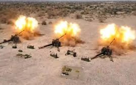 पाक बॉर्डर से 270 किमी दूरी पर पहुंचे इंडियन आर्मी के जवान,  फिर जोरदार धमाके,  गरजने लगे तोप और ड्रोन