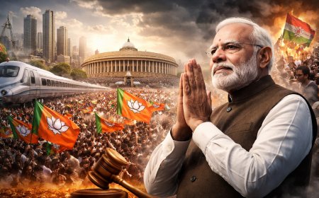 मोदी मॉडल की नई कसौटी: 4 मई के नतीजे तय करेंगे रफ्तार बरकरार रहेगी या बदलाव की आंधी थमेगी