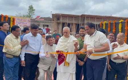 मंगलमय फार्म हाउस बना ‘वरिष्ठ जन मिलन मंदिर’, विजय कौशल महाराज ने किया नामकरण और उद्घाटन