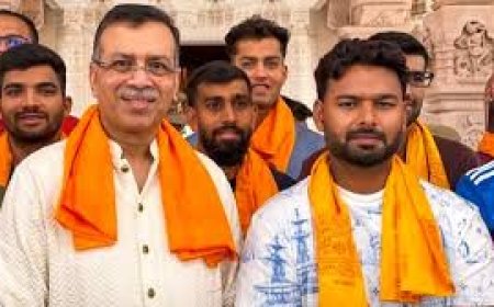 भगवान श्रीराम की शरण में लखनऊ सुपर जायंट्स,  आईपीएल से पहले अयोध्या पहुंची टीम,  प्रभु श्रीराम का आशीर्वाद लिया