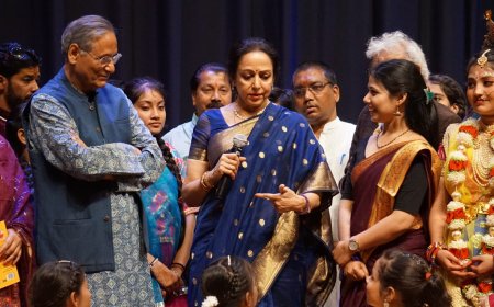 ‘ब्रज में बना सांस्कृतिक महाकेंद्र’: वृंदावन में 1000 क्षमता वाला स्वामी हरिदास प्रेक्षागृह तैयार, हेमा मालिनी ने भजनों से बांधा समां