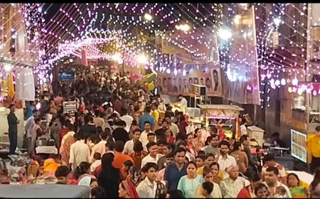 आगरा के गोकुलपुरा गणगौर मेले का भव्य शोभायात्रा के साथ समापन, सांस्कृतिक संध्या और भस्मासुर दहन भी हुआ