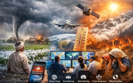 बदलते आसमान की खामोश चेतावनी: जब मौसम बन जाए पहेली, तो पूर्वानुमान ही बनता है ज़िंदगी बचाने का सहारा