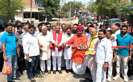 आगरा में हाईवे पर हीरालाल की प्याऊ का ओवरब्रिज खुला, विधायक चौ. बाबूलाल ने किया उद्घाटन