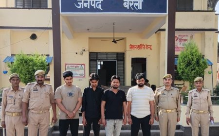 बीपीसीएल डिपो के अधिकारी को धमकाने वाले पेट्रोल पंप मालिक के बेटे समेत चार को पुलिस ने किया अंदर