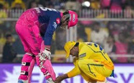 आरआर ने चेन्नई को आठ विकेट से हराया,  वैभव चमके,   जडेजा ने गेंदबाजी में दिखाया दम 