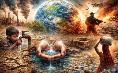 पानी की संभावित जंग से पहले चेतो: आज बचाओगे, तभी बच पाएगा कल   