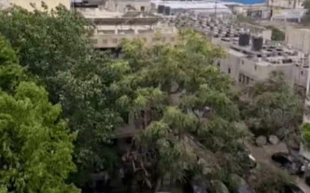 तेज हवाओं और बूंदाबांदी से बदला आगरा का मिजाज, 3-4 अप्रैल को फिर बारिश के आसार