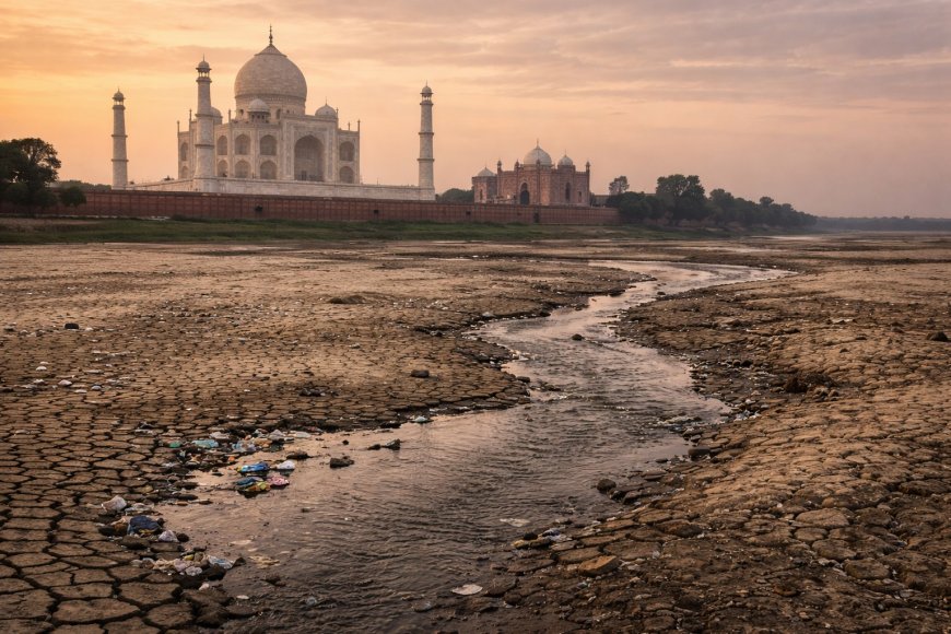सूखी यमुनाः लटकता भविष्य और फाइलों में कैद समाधान, बैराज होगा तभी बचेगा ताज और आगरा