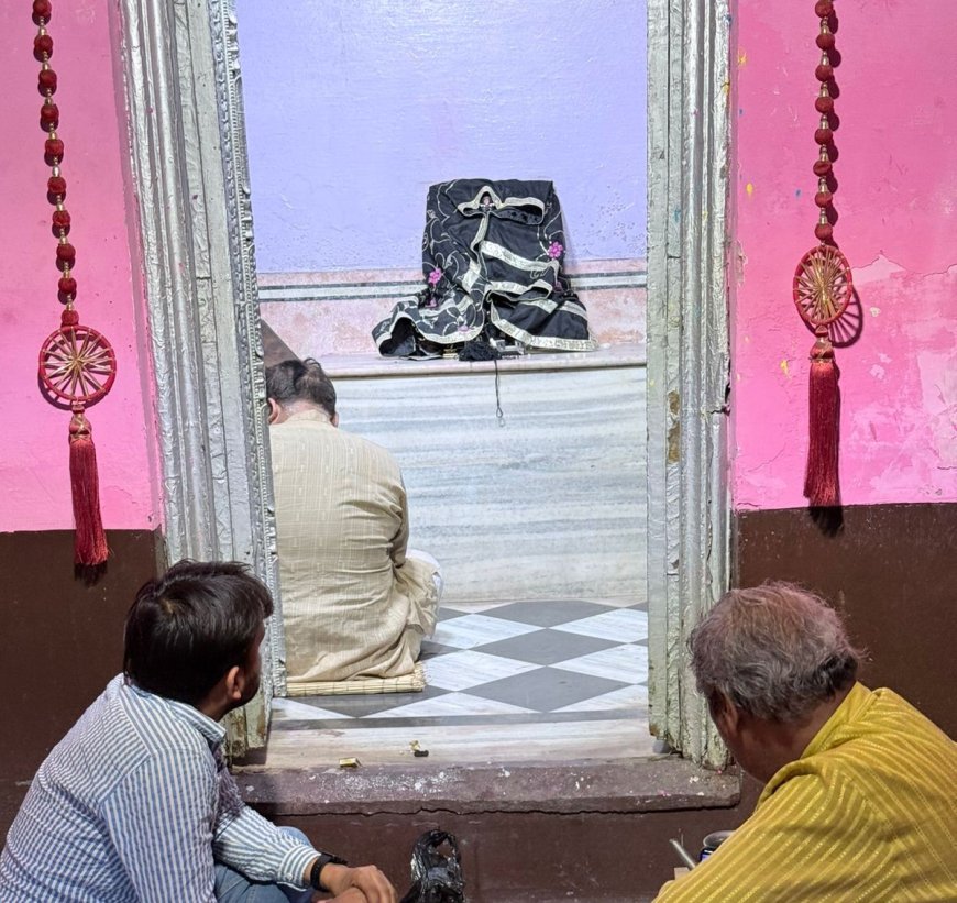 जब पूरे शहर के सभी मंदिरों के कपाट बंद थे, तब खुले रहे श्री मथुरेश जी मंदिर के द्वार: चंद्रग्रहण के दौरान होता रहा भजन-कीर्तन
