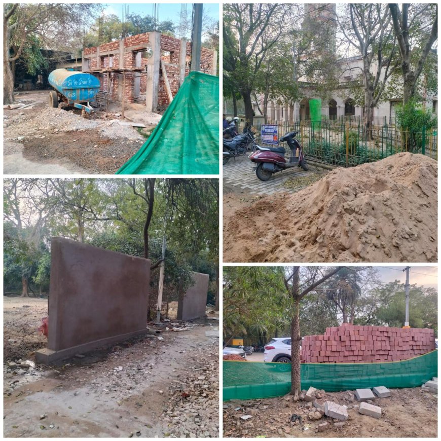 72 एकड़ का पालीवाल पार्क, छह महीने से ठहरा काम, न बोर्ड न जवाब: क्या राजकीय उद्यान यूं ही पक्का होता रहेगा?
