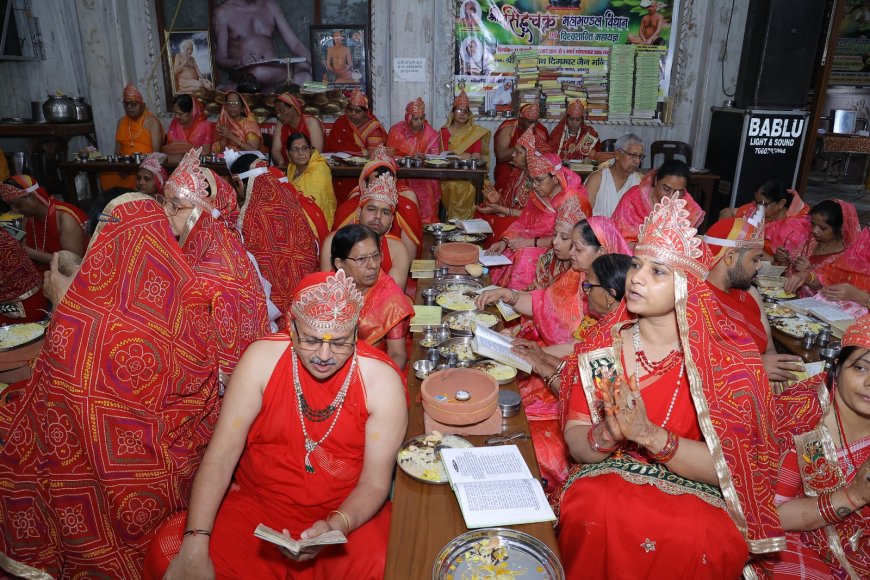 भक्ति, आस्था और उल्लास के संग संपन्न हुए श्री सिद्धचक्र महामंडल विधान, होली मिलन ने बढ़ाया उत्साह